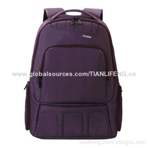 Laptop backpack for students or business